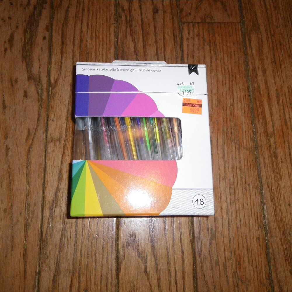 American Crafts 48 Gel Pens Set